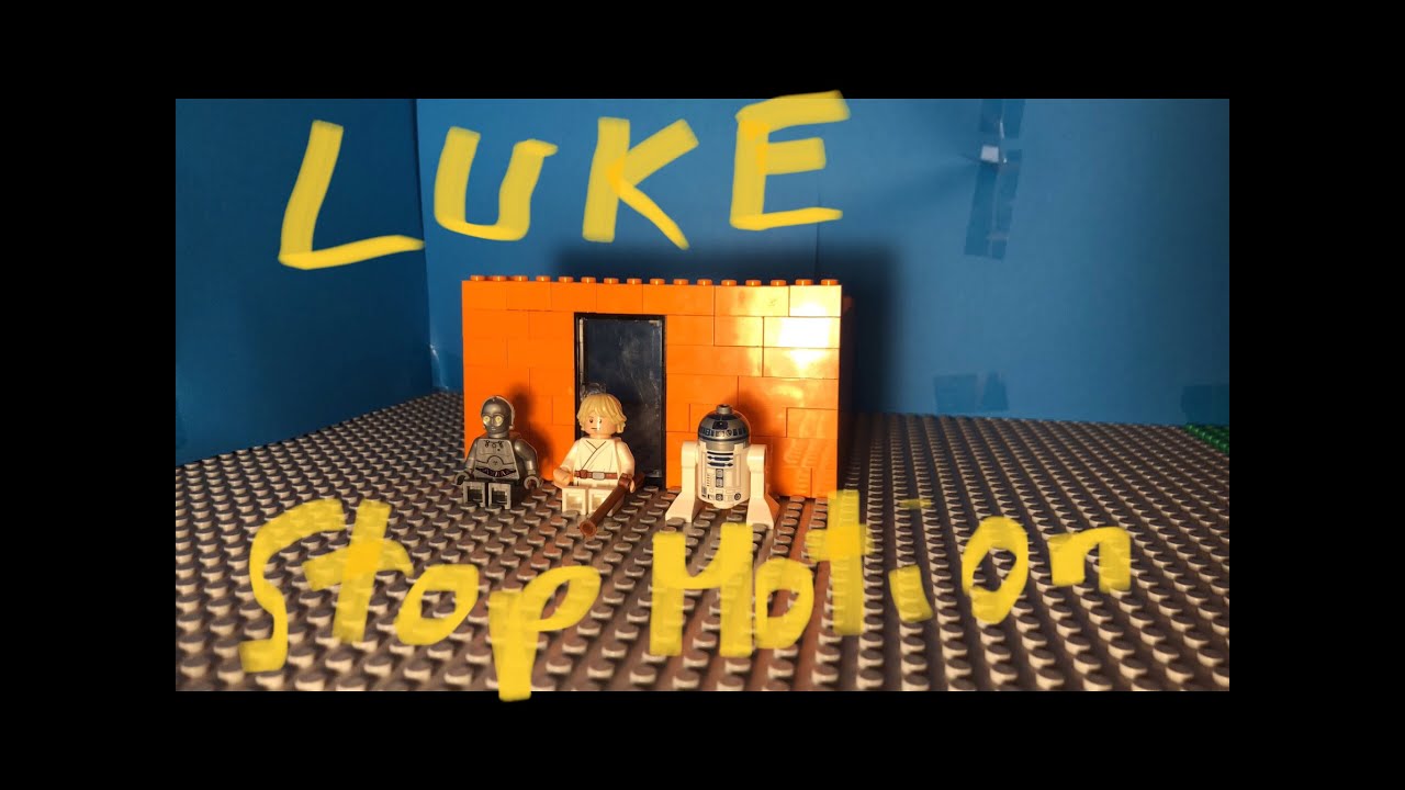 Lego Star Wars '' Luke '' stop motion