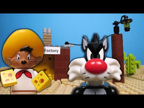 Looney Tunes LEGO stop motion | The Cheese Factory