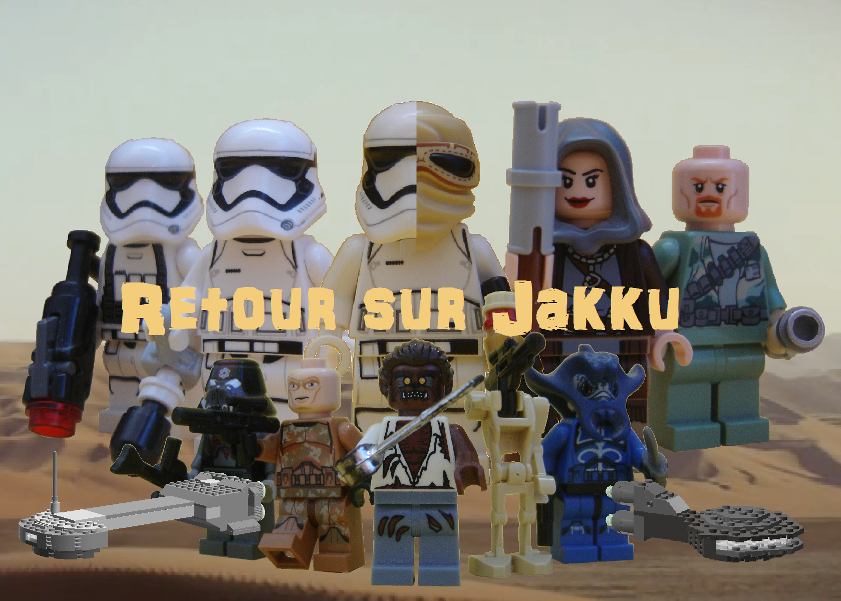 Stormtrooper Brickfilm E2S2 - Retour sur Jakku